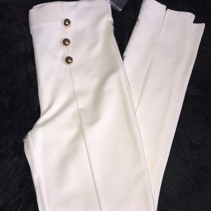 Forever 21 white dress pants.
